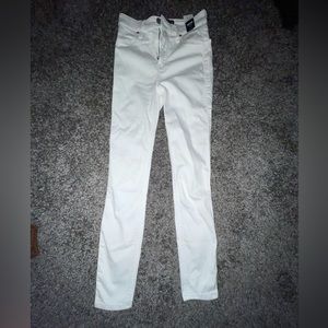 Abercrombie white jeans